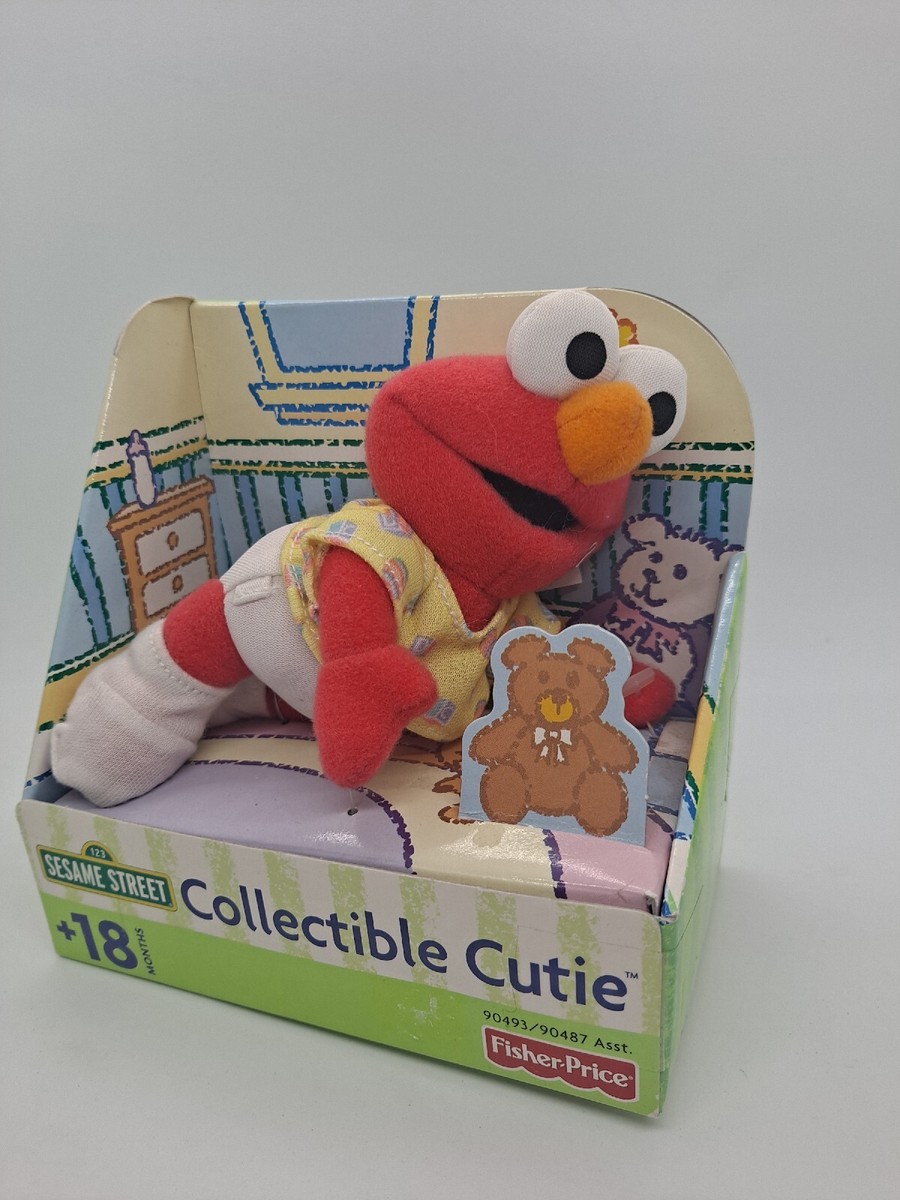Sesame Street 2001 Ernie Plush Collectible Cutie Fisher Price