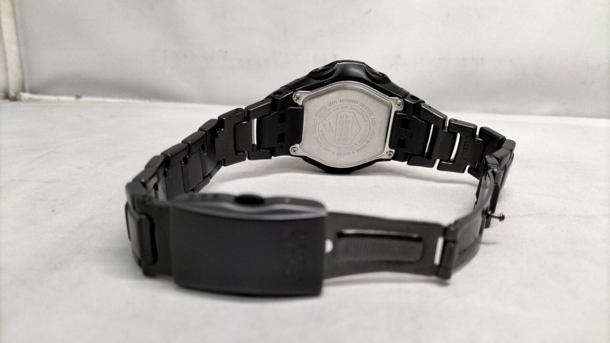 CASIO G-SHOCK MTG-M900BD-1JF Black Stainless Steel Digital