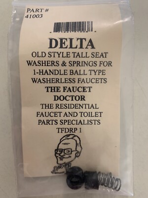 Delta Tall Seat Washers & Springs For 1 Handle Ball Type Washerless ...