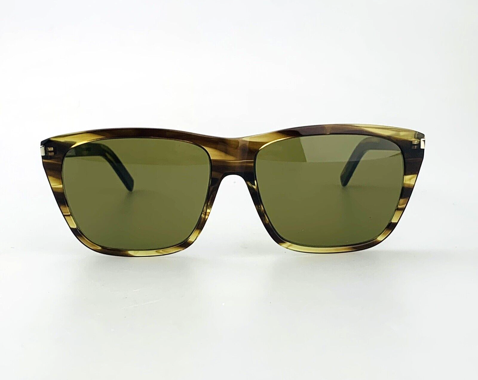Occhiali da sole Saint Laurent mod. SL431 SLM 005 L'Avana Marrone Tartaruga Quadrata Italia