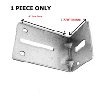 Garage Doors JB-8 Track Jamb Bracket Size #8 Size 1 7/8" x 4" Vertical Track