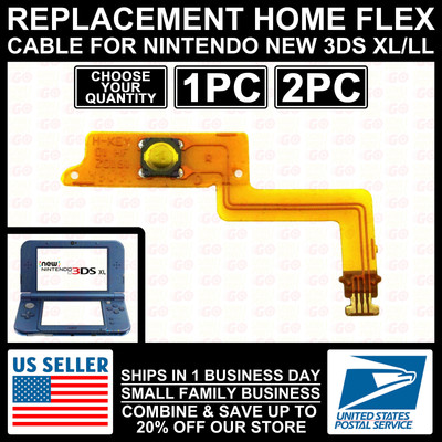 Home Button Flex Ribbon Cable For Nintendo New 3DS XL/LL N3DSXL 2015 Replacement