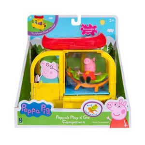 peppa pig caravan playset