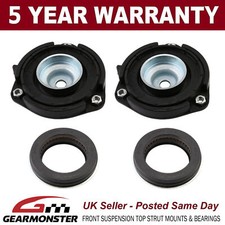 FOR VW GOLF MK5 TDi TSi GTi FRONT SUSPENSION TOP STRUT MOUNT & BEARING KIT PAIR