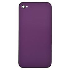 Door with Frame for Apple iPhone 4 CDMA Purple Rear Back Panel Housing Battery