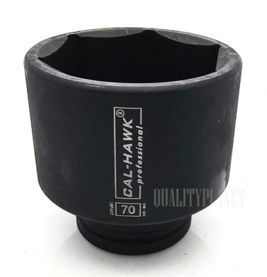 CALHAWK 3/4'' Drive x 70mm (2-3/4)  IMPACT SOCKET 6 POINT CR-MO