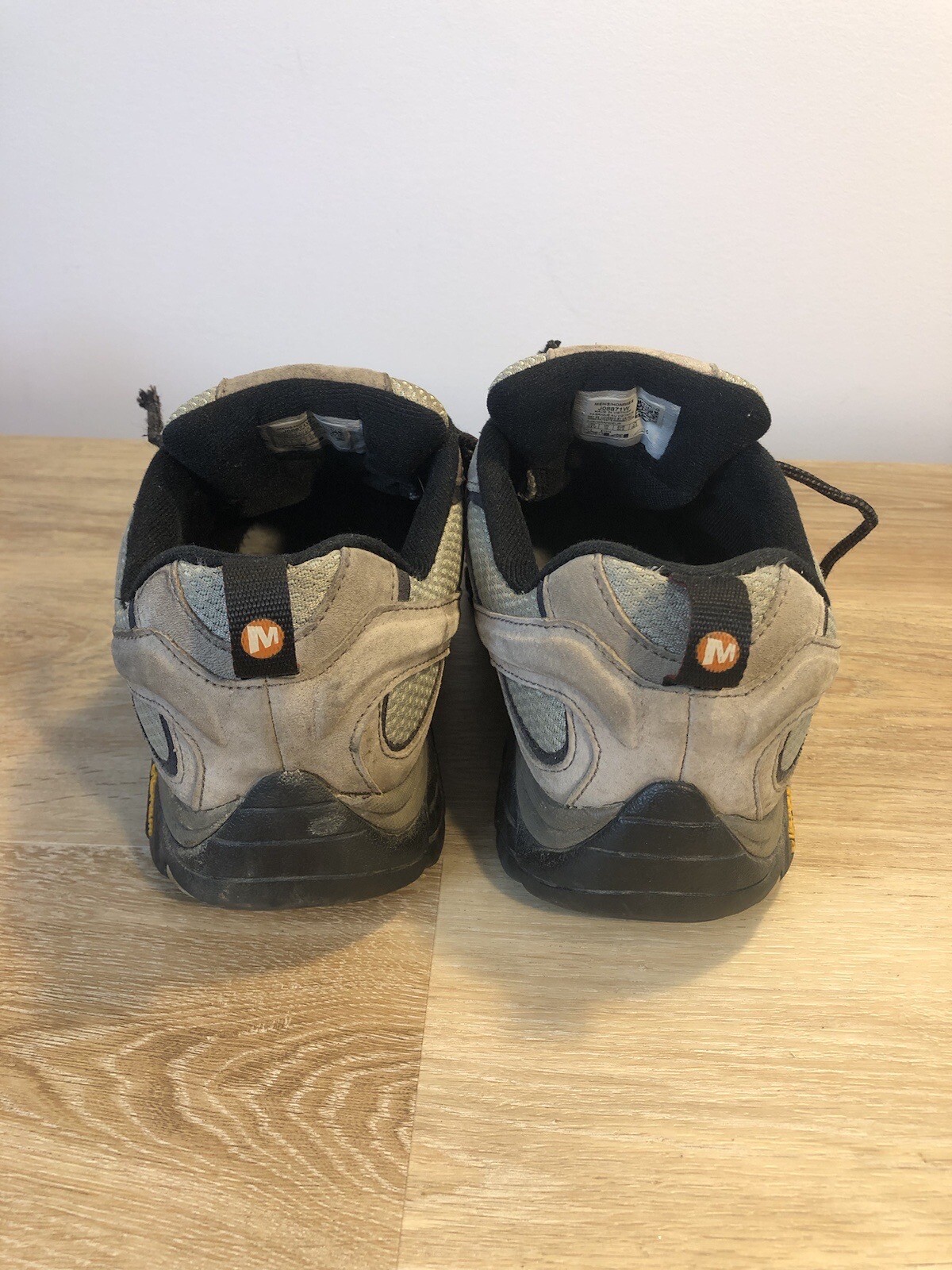 Merrell Shoes Men 10.5 Moab 2 Waterproof Hiking Brown Leather No Insole