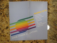 WW2 - Anne Frank Stichting - Brochure 1995 Dutch