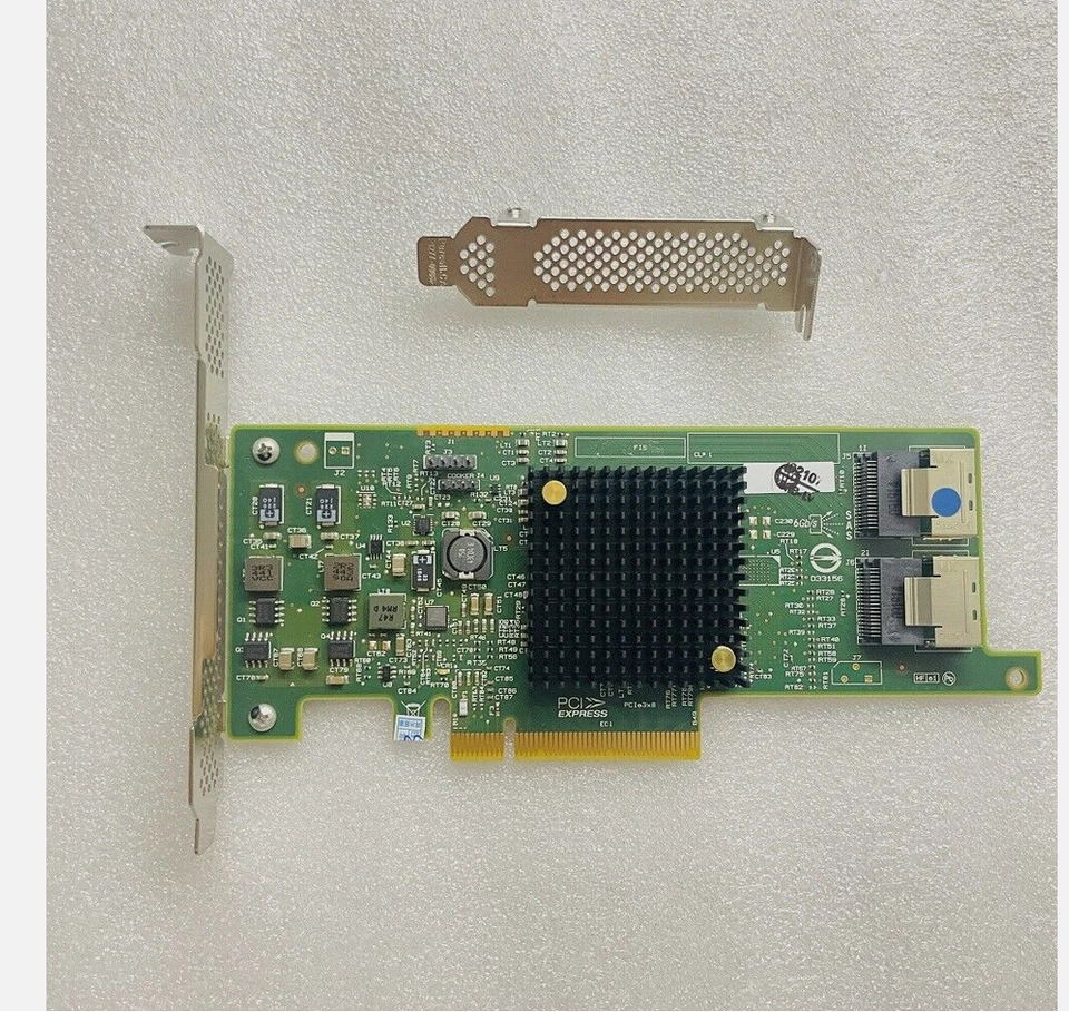 HP H220 6Gbs PCI-E 3.0 HBA LSI 9205-8i 9207 P20 IT Mode For ZFS FreeNAS unRAID - Bild 2 von 4