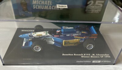 Minichamps Benetton B195 Winner Monaco GP 1995 M.Schumacher 1/43 279/504 Teile