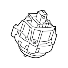 Genuine OEM Engine Mount for BMW 22116860496