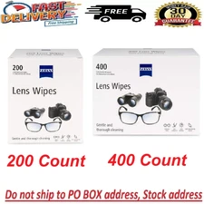 Zeiss Pre-Moistened Lens Cleaning Wipes, 400 count, Free Shipping..