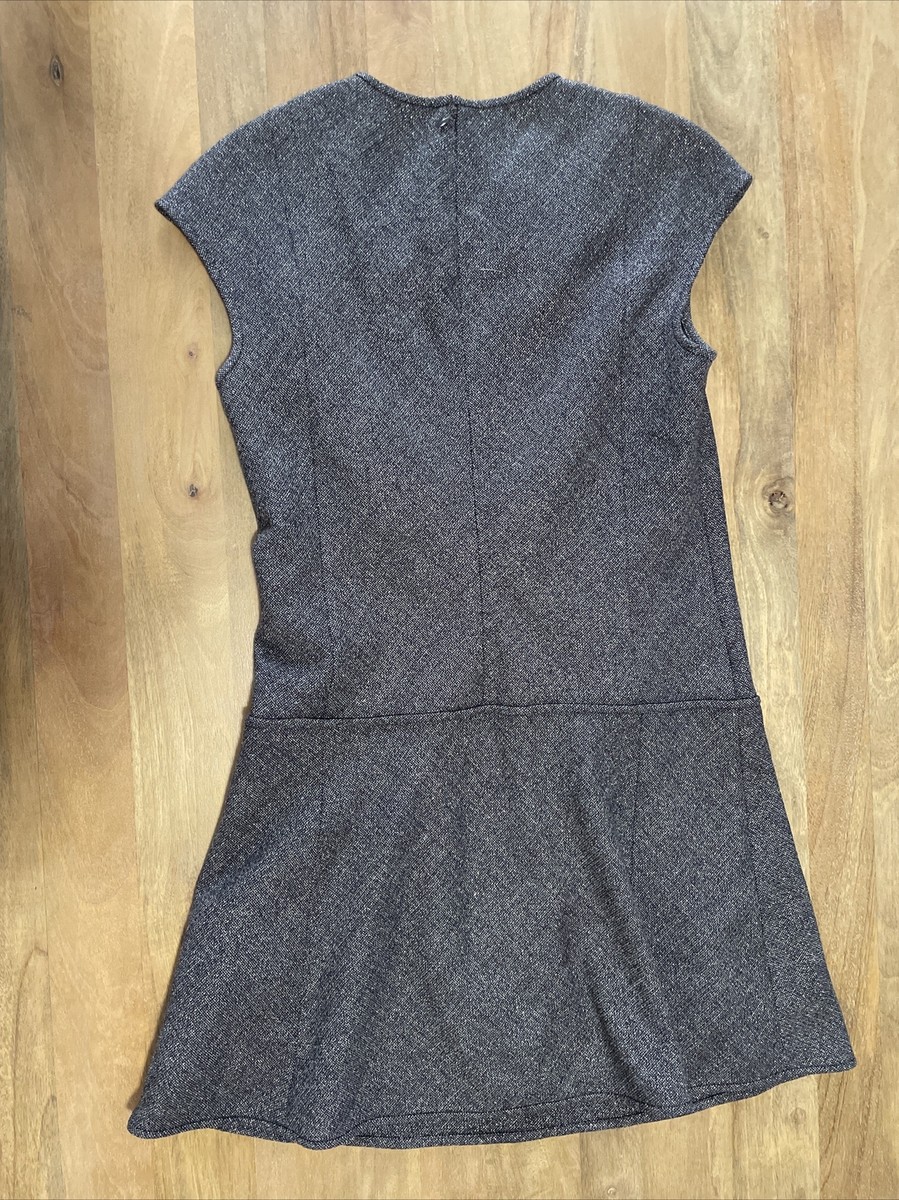 grey wool shift dress The Dream '90s Shift Dress