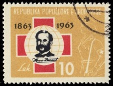 ALBANIA 652 - Geneva Convention Centenary 