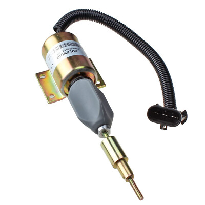Shut Down Fuel Shut off Solenoid Valve for 7.8   Engine F3HZ-9A594-A 12V 3Pin #F