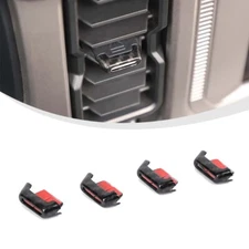 Carbon Fiber Center Console AC Air Condition Vent Trim Cover for Ford Bronco 21+