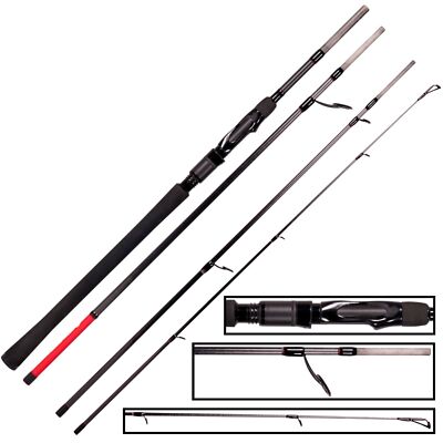 Zeck Troy 240cm 50g Spinnrute, Angelrute, Reiserute, Jigrute, Raubfischrute