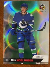 20-21 UD Extended Hockey Rookie HoloGRFX HG-4 Nils Hoglander
