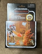 Star Wars The Vintage Collection Deluxe Incinerator Trooper and Grogu 3 3 4-Inch