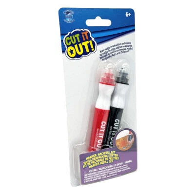 Cut it Out! Marker Nachfüllset 2er Pack 9x20cm, Boti Malen, Schneiden, Gestalten