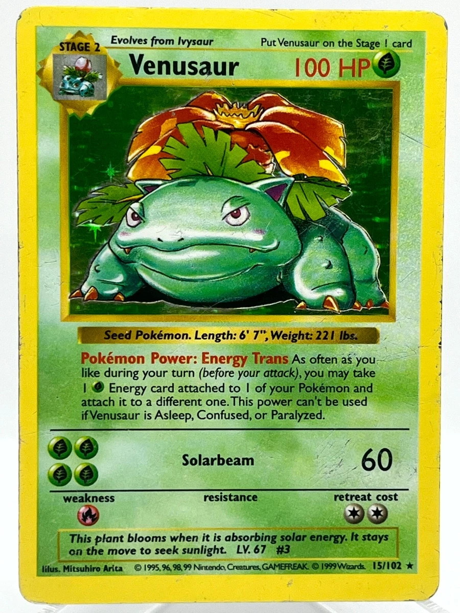 25+ Venusaur Pokémon TCG Cards for sale | Updated Oct 2026