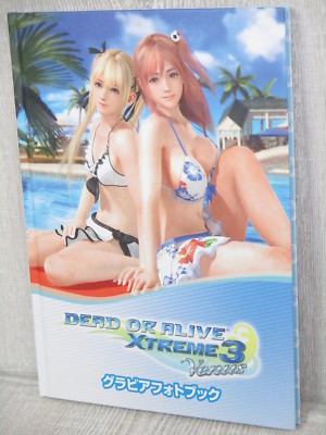 DEAD OR ALIVE XTREME 3 Fotobuch VENUS Art Works Japan Sony PS4 2016 Buch Ltd