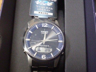 Casio Lineage LCW-M170TD-2AJF Titanium Solar Radio Men Watch New