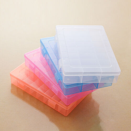 24 Grids Bead Organiser Tray Painting Storage Boxes  Art Beads Embroidery Case - Afbeelding 1 van 23