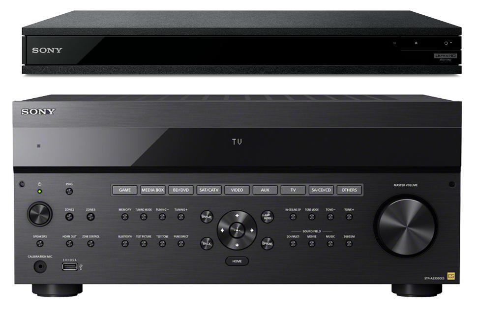Sony STR-AZ3000ES Premium ES - 9,2-канальный аудиовизуальный ресивер 8K с поддержкой Blu-ray и