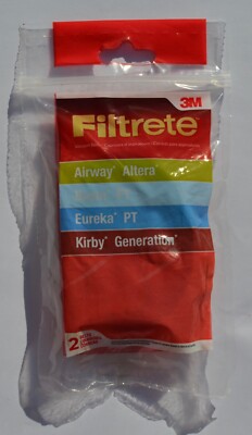 2 FILTRETE 3M VACUUM BELT EUREKA PT AIRWAY ALTERA BEAM KIRBY GENERATION 68018A