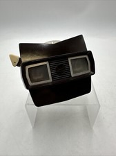 Vntg View-Master Dark Brown Bakelite Sawyer's 1951 Viewmaster TESTED WORKS