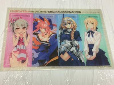 KADOKAWA TYPE-MOON Fate Series Bookmakers(4PSC) Official Original Japan FS +TN