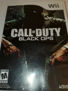 Wii Call Of Duty Black Ops Best Selling First Person Action Rated Mature Game Ebay