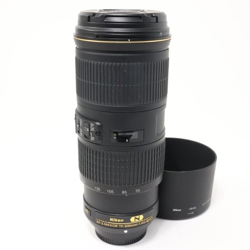 Nikon AF-S NIKKOR 70-200mm F/4 G ED VR Telephoto Zoom Lens Excellent #N030
