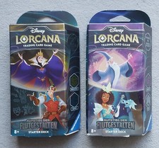 Disney Lorcana Starter Deck Aufstieg der Flutgestalten Deutsch Display  TCG