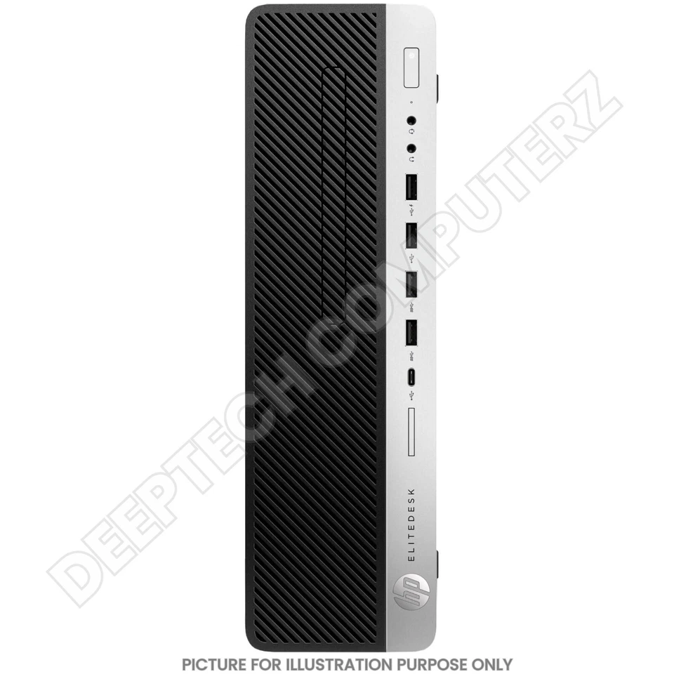 HP EliteDesk 800 G3 SFF Core i7 7th Gen 64GB RAM 2TB SSD 7 Display Support Wi-Fi - Image 3 of 4