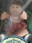 Cabbage Patch Kids 15th Anniversary Baby Doll Brown Hair Light Complexion