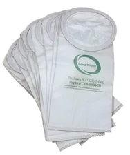 10 Replacement Hepa Bags for Proteam Quartervac Hepa - Quartervac - Tailvac - Pr