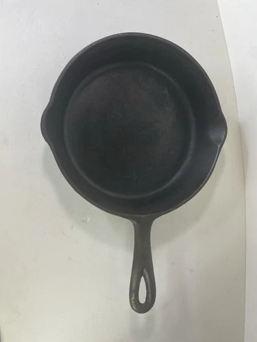 Vintage BSR Red Mountain Cast Iron Skillet No. 7 C 7 S Birmingham Stove & Range