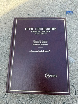 Civil Procedure: Cases and Materials (American Casebook Series) 2nd edition