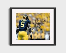 Michigan Autograph Print - Jabrill Peppers - Wolverine Versatility
