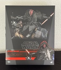 Star Wars Darth Maul with Sith Speeder 2.0 Figure 1 6 Hot Toys New
