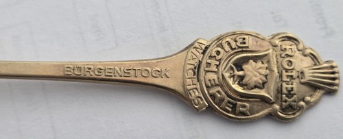 SUPER RARE Spoon Rolex Bucherer BURGENSTOCK