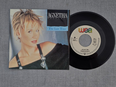 7'' - Agnetha Fältskog - The Last Time - WEA 248 136-7 - Europe 1987