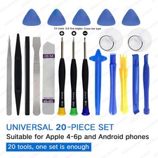 Cell Phone Opening Pry 20-in-1 Screwdrivers Set Mobile Phone Repair Tool Kit