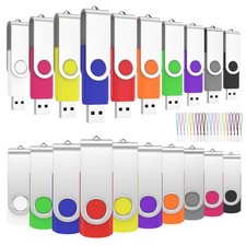 Ablaze 16Gb Flash Drive 20 Pack Usb 2.0 Memory Stick Lanyards Swivel Thumb