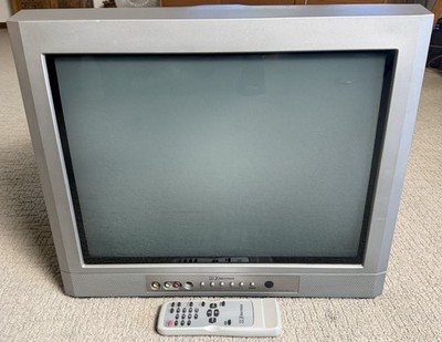 VTG Emerson 20'' EWF2004 RCA / S-Video Stereo 2004 CRT TV Retro Gaming w Remote