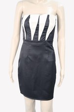 Lipsy London Damen Kleid Gr. 34 (UK8) Schwarz NEU Shiftkleid Shirtkleid Dress