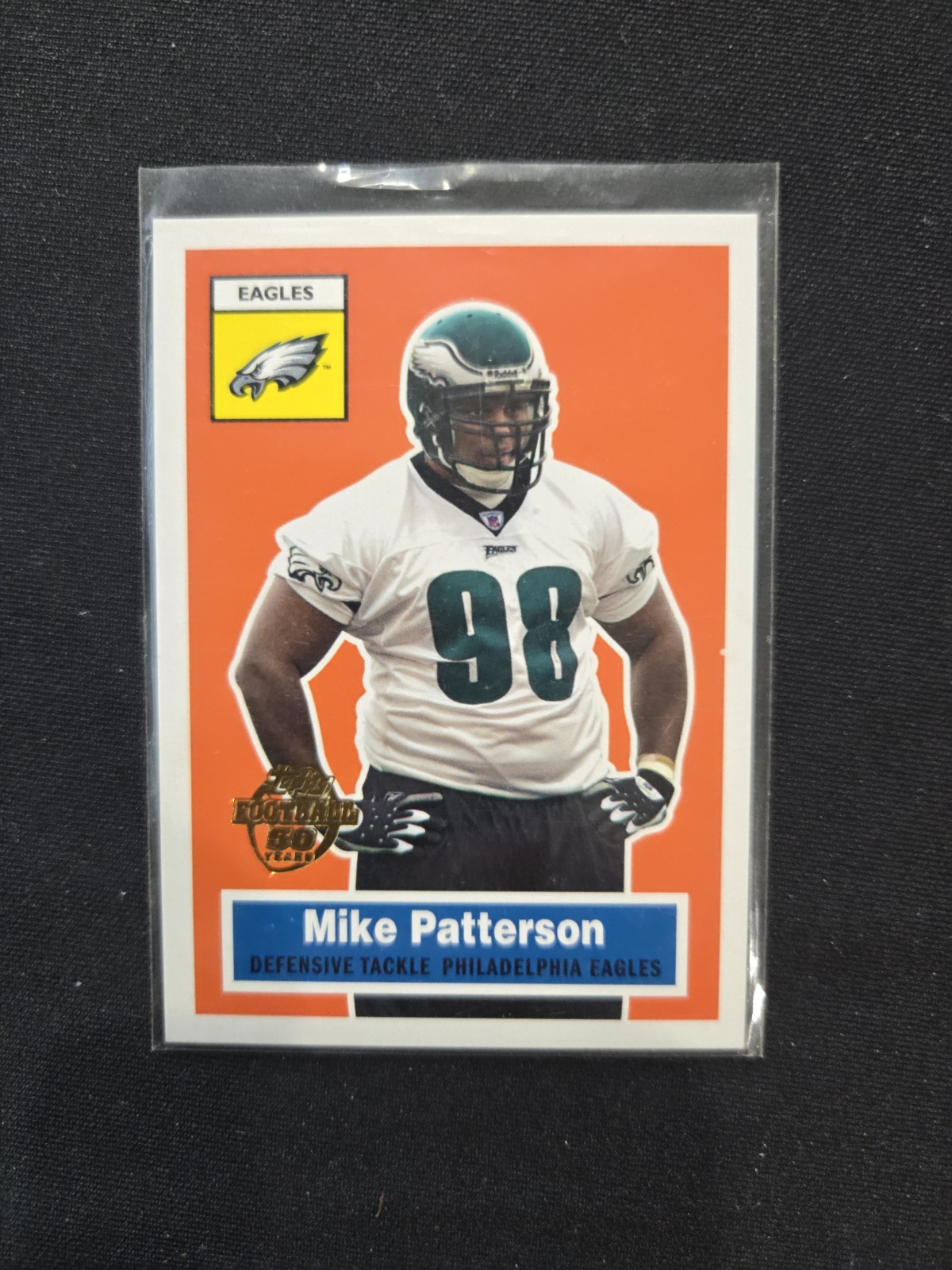 2005 Topps Football Mike Patterson RC /50 #391