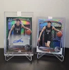 DAVIS FOGLE 2025-26 Bowman Chrome 🏀 #CPA-DF GREEN REPTILIAN Auto #'d/99 & MOJO